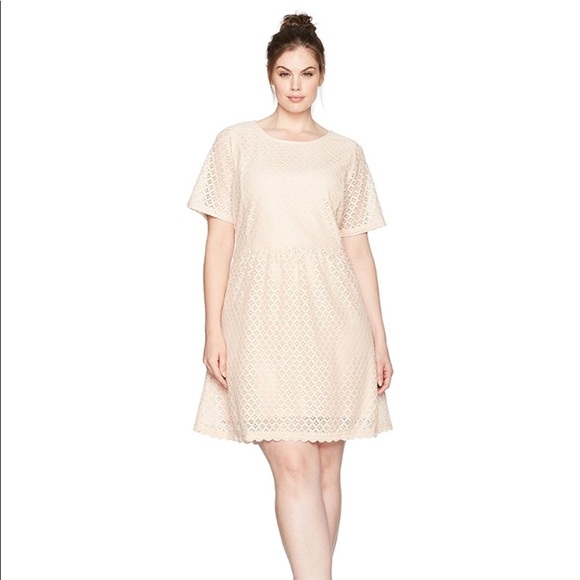 π₯HPπ₯ NWT JUNAROSE PEACHY NUDE DRESS - Picture 1 of 5